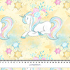 UNICORNS AND FLOWERS pat. 1 (WONDERLAND) - softshell