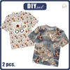 2-PACK - KID’S T-SHIRT - MAGIC - sewing set (92/98)