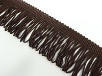 Chainette Fringe - BROWN