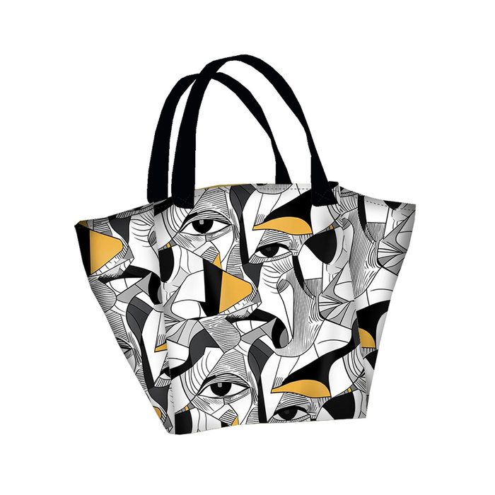 XL bag with in-bag pouch 2 in 1 -  EYES WZ.3 - sewing set