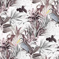 LUXE TROPICAL pat. 2 - Cotton woven fabric