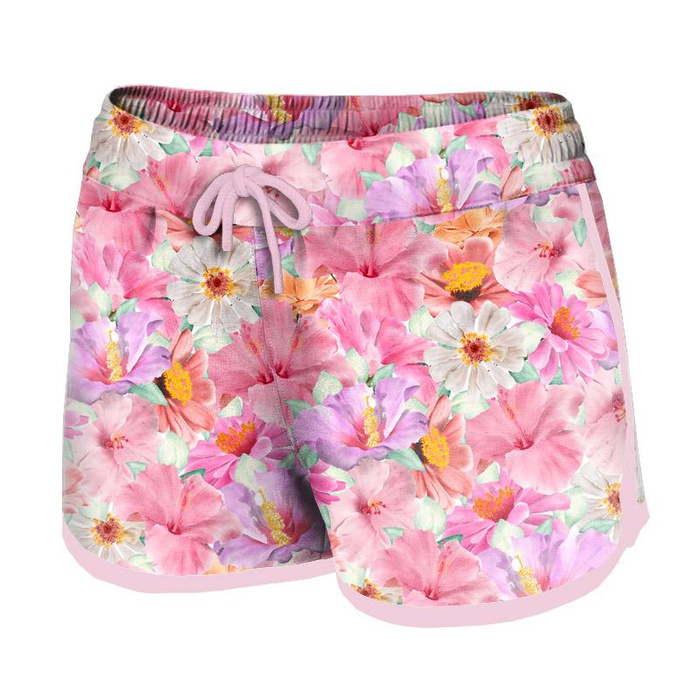 Damen Badeshorts - STOCKROSEN XL