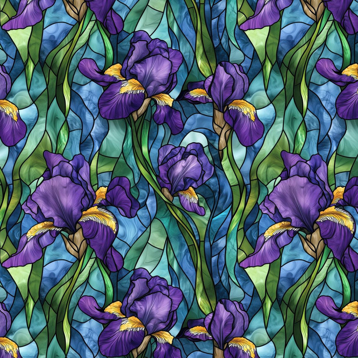 STAINED GLASS WZ. 26 - tkanina szybkoschnąca