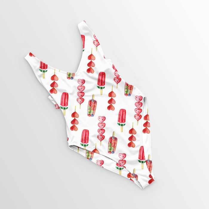 OWOCOWE LODY - single jersey z elastanem 