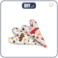 DEKORATIVNÍ SRDÍČKA - I LOVE YOU / SRDCE