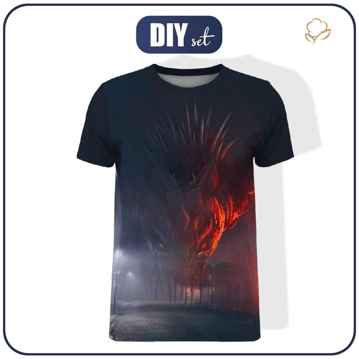 T-SHIRT MĘSKI - SZMARA - zestaw do uszycia XL