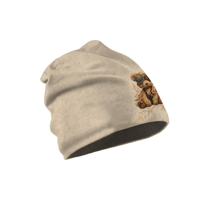 KID'S CAP AND SCARF (CLASSIC) - BEAR STEAMPUNK FOREST PAT. 2 51-54