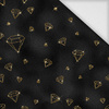 Black & Gold Glamour wz.7 - Slub Weave