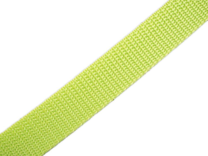 Webbing tape 30 mm - lime