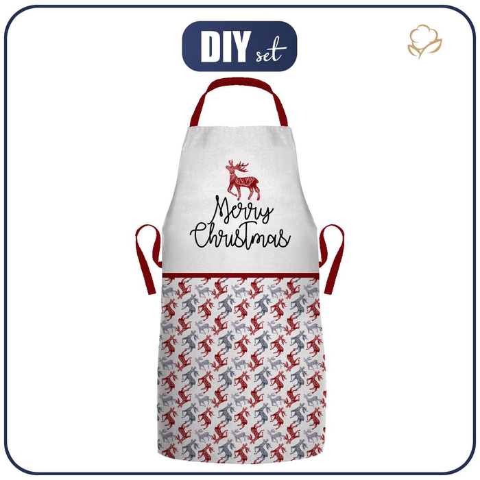 Weihnachtsschürze - RENTIERE (NORDIC CHRISTMAS)