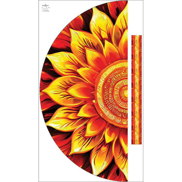 SUNNY FLOWER - panel kalhot "MAXI"