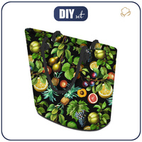 SHOPPER - PARADIESFRÜCHTE ms. 1 (PARADIESGARTEN) - Nähset