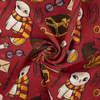 MAGIC MIX PAT. 2 (MAGIC SCHOOL) / red - Cotton woven fabric