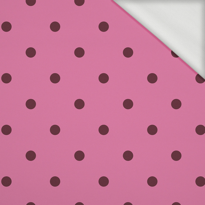 POLKA DOTS WZ. 11 - looped knit fabric