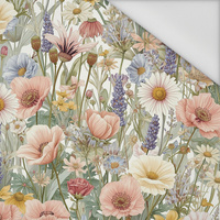 PASTEL FLOWERS WZ. 35 - Waterproof woven fabric