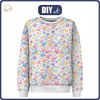 KINDER SWEATSHIRT (NOE) - PASTEL STARS - Nähset