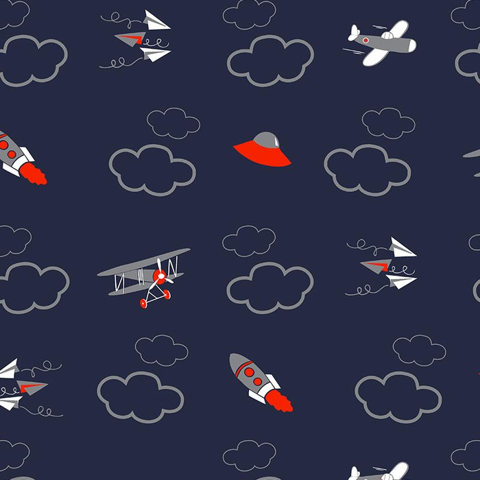 PLANES (PLANES) / navy - softshell