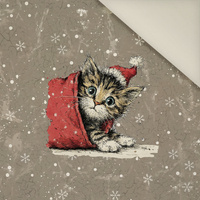 CHRISTMAS PETS WZ. 4 - panel (60cm x 50cm) Potahový velur