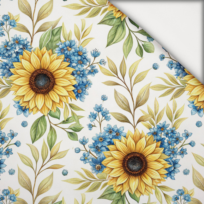 SUNFLOWERS wz. 2 - light brushed knitwear