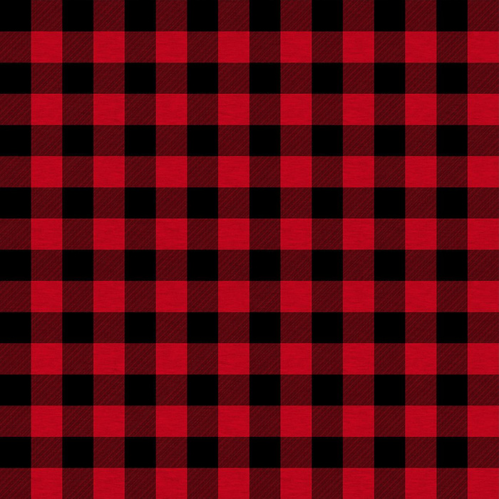 CHECK VICHY - MELANGE RED - Woven Fabric for tablecloths