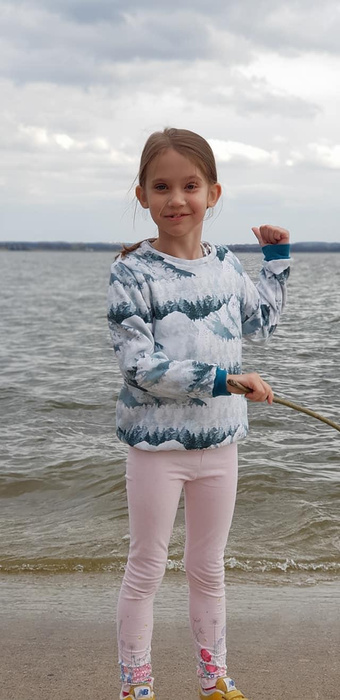 SNOWY PEAKS (WINTER IN THE MOUNTAINS) / small- Upholstery velour 