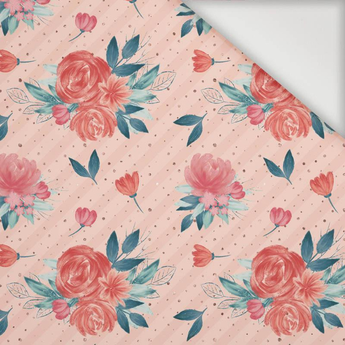 ROSES AND PEONIES pat. 6 -  Nylon fabric PUMI