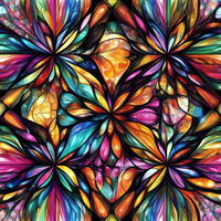 STAINED GLASS WZ. 15 - Krepp