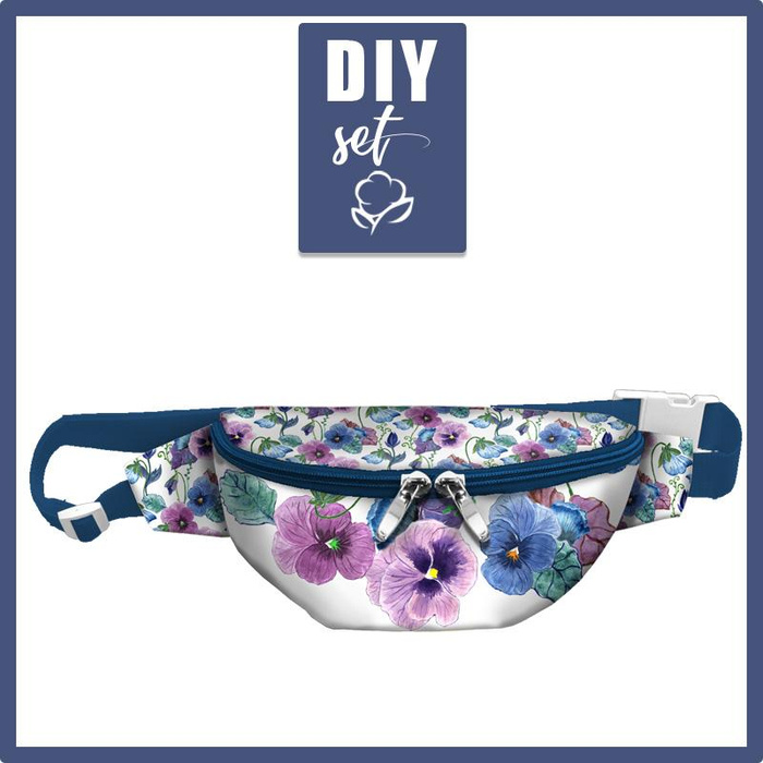 HIP BAG - PANSIES (BLOOMING MEADOW) - small