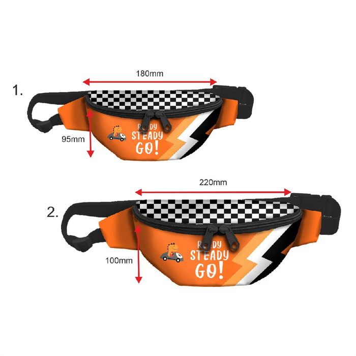 HIP BAG - DINO / READY STEADY GO! - big