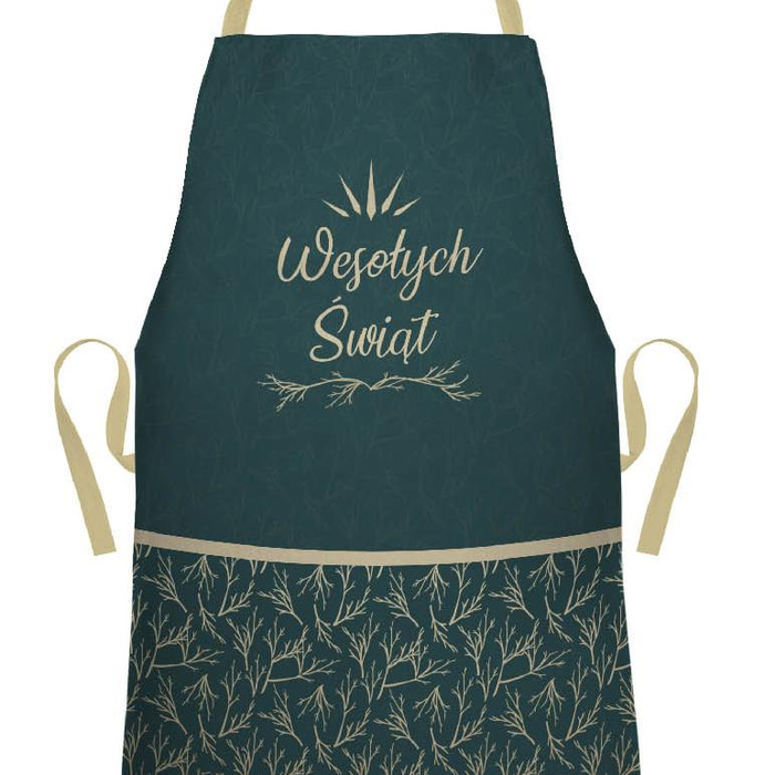 CHRISTMAS APRON - WESOŁYCH ŚWIĄT / CHRISTMAS TWIGS