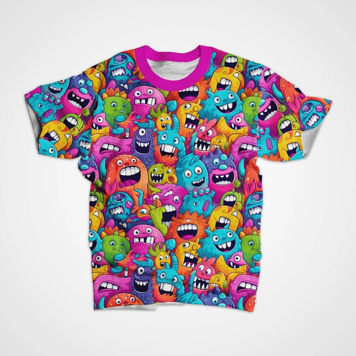CRAZY MONSTERS M. 4 - Sommerswea tmit Elastan ITY