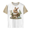 CHILDREN'S PAJAMAS "ADA" - BUNNY IN A BASKET PAT. 1 - sewing set