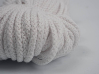 Strings cotton 5mm - WHITE