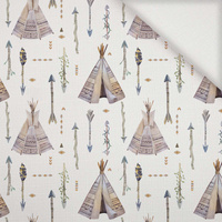 INDIAN / tipi - Woven Fabric for tablecloths