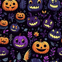 HALLOWEEN wz.19/ FIOLETOWY (PLUM)