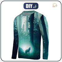 THERMO HERREN BLUSE (JIM) - MISTY WOLF - Nähset L