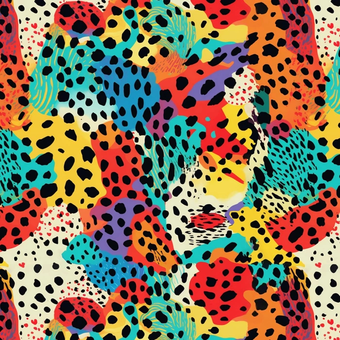 NEON JUNGLE WZ. 2 - Minky plyš