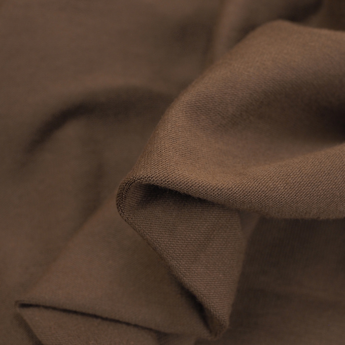Single jersey z elastanem 210g - MOKKA BROWN (D-234)