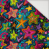 NEON STARS WZ.2 - Woven Fabric for tablecloths