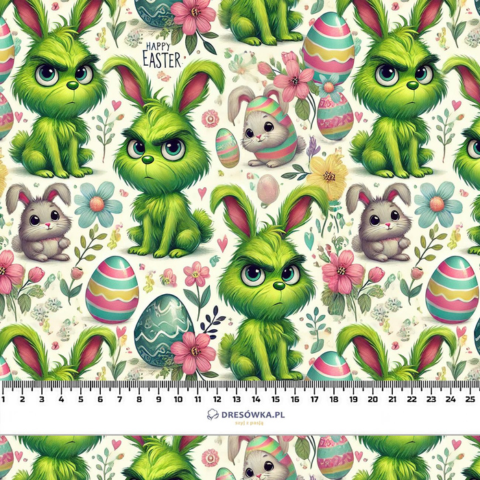 FUNNY EASTER wz.1 - Hydrophobic brushed knit