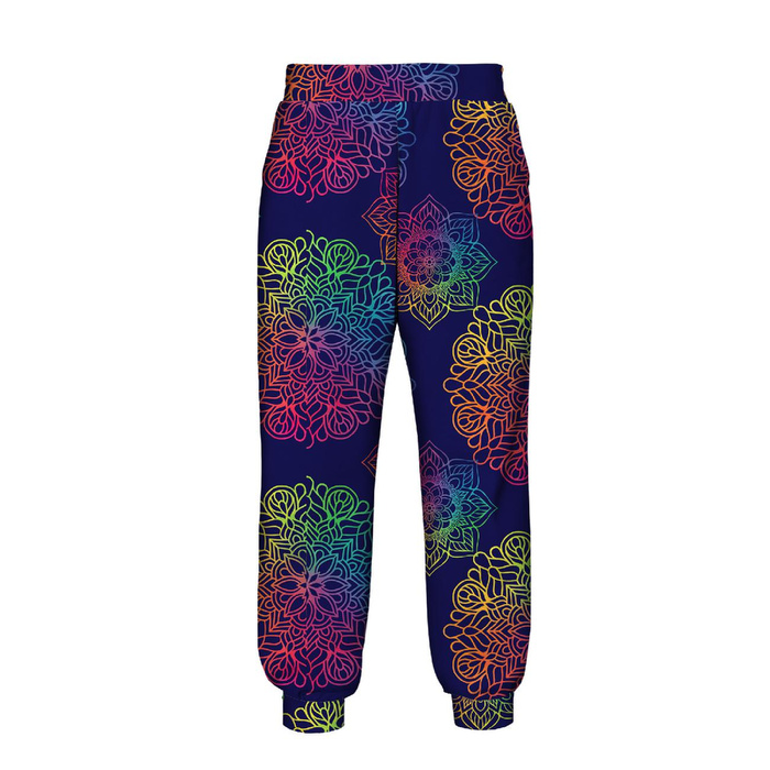 JOGGERY DAMSKIE (NOEMI) - MANDALA wz. 4 - zestaw do uszycia M