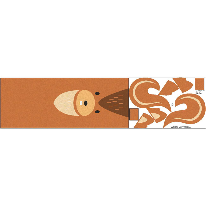 CHILDREN’S GYM BAG - SQUIRREL VERONICA