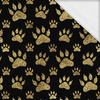 Black & Gold Glamour wz.8 - single jersey z elastanem ITY