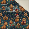 CHRISTMAS CAPYBARA - Upholstery velour