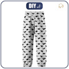 CHILDREN'S SOFTSHELL TROUSERS (YETI) - DINO BLACK (134/140)
