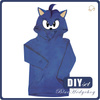 KINDER HOODIE (PARIS) - BLUE HEDGEHOG - Nähset (146/152)