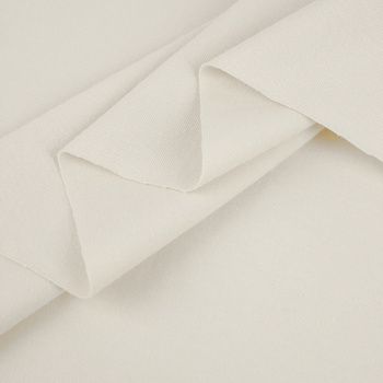 Single jersey mit elastan TE210 - Cloud Dancer/ ECRU (D-02)