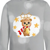 Longsleeve - ZIMOWY MIŚ LEO - single jersey (110/116)