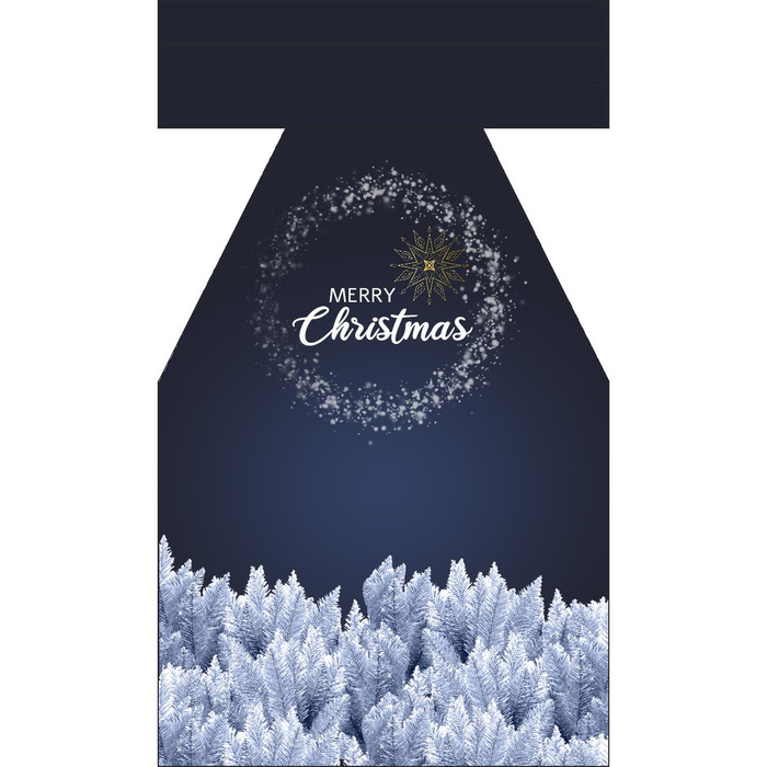 CHRISTMAS APRON - MERRY CHRISTMAS / forest