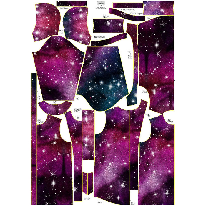 DAMENPARKA (ANNA) - AQUARELL GALAXIE MS. 8 - Softshell L